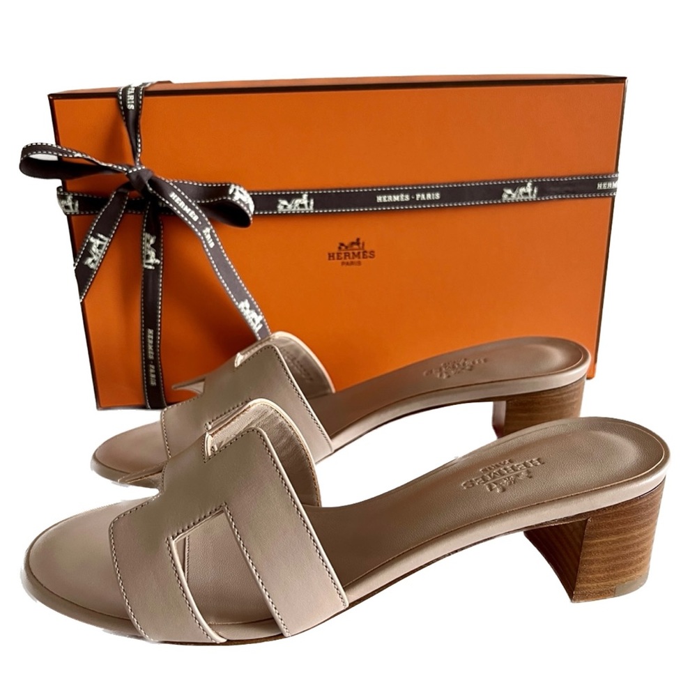 Hermes Oasis Sandals 37 - Picture 6 of 8